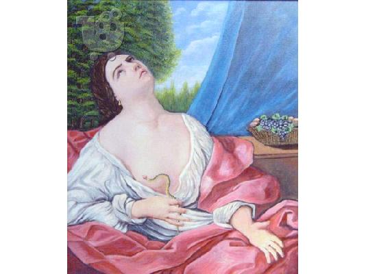 Kleopatra-painting71X84