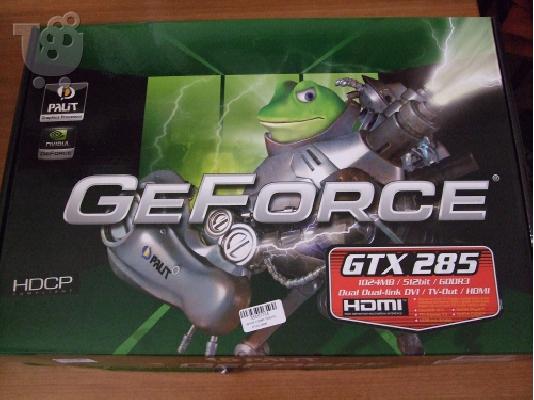 PoulaTo: Κάρτα γραφικών (Nvidia) PALIT GTX285 1GB DDR3 PCI-E