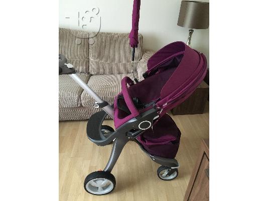PoulaTo: Stokke Xplory V4 νεογέννητα Πλήρης Καροτσάκι