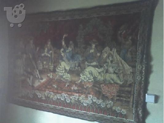 ISPANIKI TAPISERI APO DIASIMO ZOGRAFO   του 1880, διαστασης 1,80 χ 150 κιν 6978374494...
