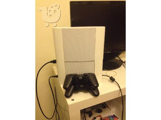 PoulaTo: Πωλείται Play Station 3 (Λευκό) - 2 χειριστήρια