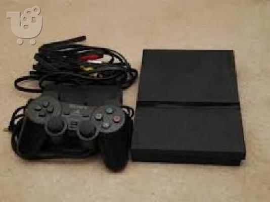 PoulaTo: Play station 2 + 20 games + Timoniera + 2 thlexhristiria + 2 Memory card ( 8 + 16 MB) + Internet cable