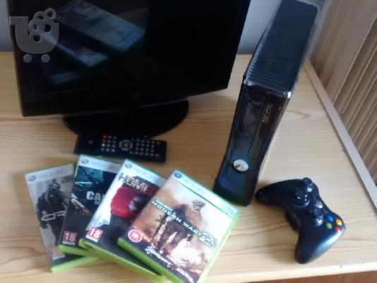 PoulaTo: Πωλείται xbox 360s με οθόνη LCD 16,4 