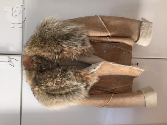 sheep skin πανωφόρι