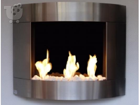 Τζακι Βιοαιθανόλης χωρίς καμινάδα