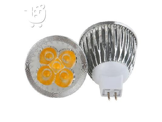 Λάμπες Led 15w MR16 High Power 3 τεμάχια