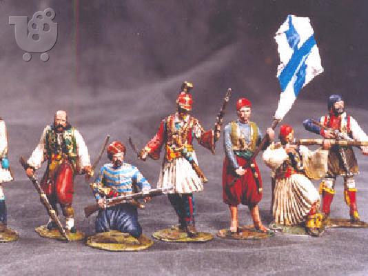 Μολυβενια  στρατιωτακια,1821... free post !! ask me at..69  57  31 66 14 ,...