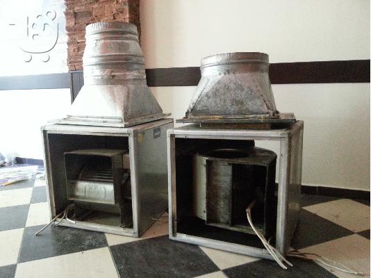 Εξαερισμοί καταστήματος 450euro