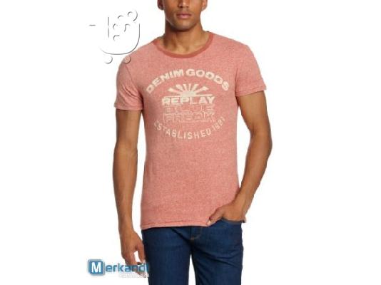 Ανδρικά T-Shirts Replay προσφορά