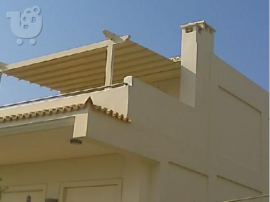 Τέντες  πέργκολες Ιγνάτιος Ρωμνιός Νέα Σμύρνη Αθήνα...