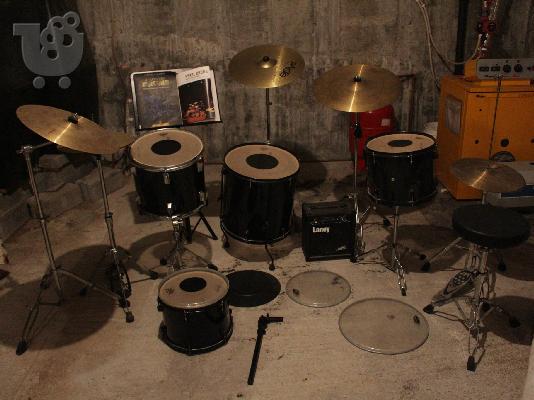 pearl drum set