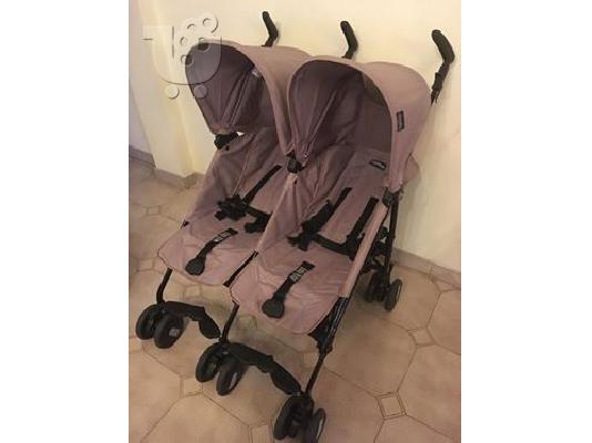 Καρότσι διδύμων Peg Perego Pliko Mini Twin Beige