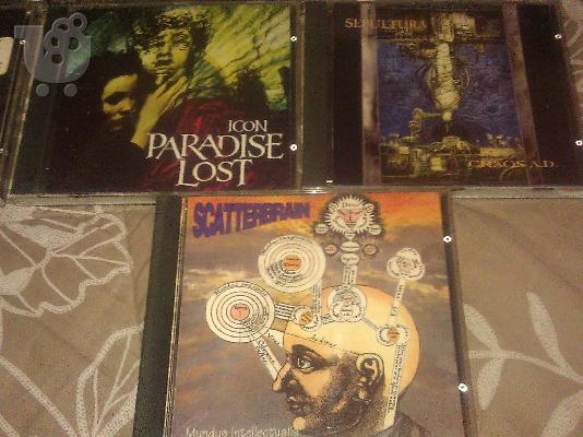 Metal cd πωλούνται. Πακέτο ή μεμονωμένα.