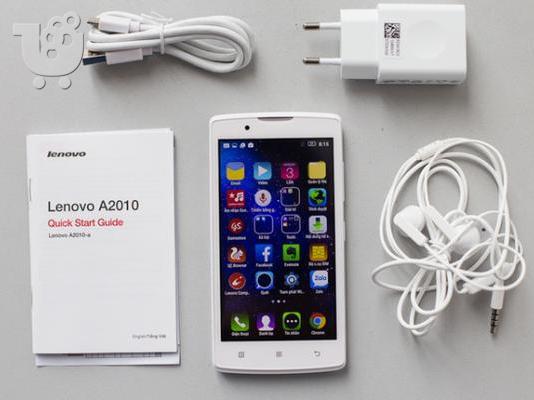Lenovo Α2010 σε λευκό χρώμα ολοκαίνουργιο