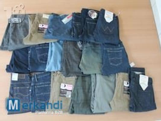 PoulaTo: Stock Merkadni Lee, WRANGLER, ESPRIT JEANS Closeouts Πώληση