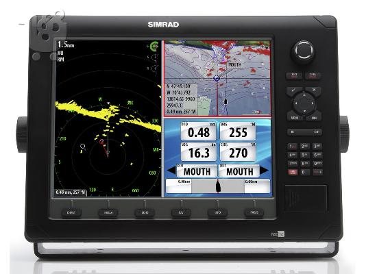PoulaTo: SIMERAD NSE12 GPS PLOTTER  LCD 12'