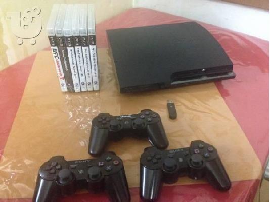 PoulaTo: ps3 slim elafros metaxirismeno