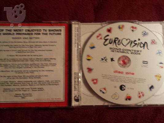3 CD eurovision αυθεντικά