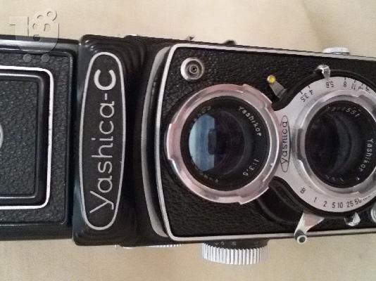 PoulaTo: YASHICA- C Φωτογραφικές μηχανές αντίκες vintage