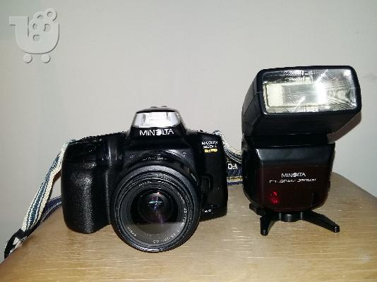PoulaTo: Πωλείται Minolta  + Flash