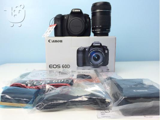 PoulaTo: Φωτογραφική μηχανή Canon EOS 60D SLR με κιτ φακών 18-135mm,