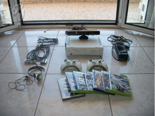 PoulaTo: Πολύ καλή ευκαιρία!!!x-box 360 μαζί με kinect και δώρο παιχνίδια και άλλα...