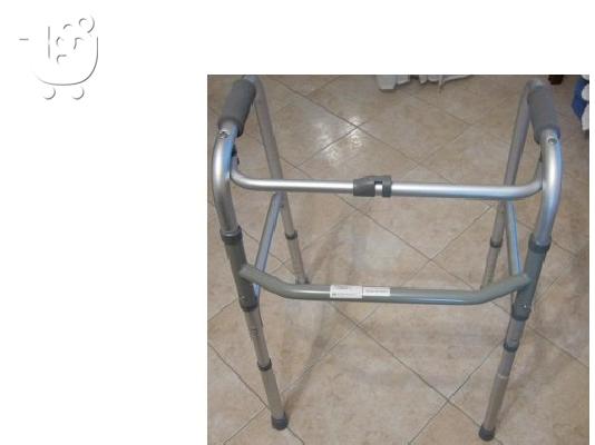 (ΘΕΣΣΑΛΟΝΙΚΗ)Αναπηρικό Καρότσι, Hλεκτρικό Στρώμα Κατακλίσεως, Περπατούρα  αλουμινίου...