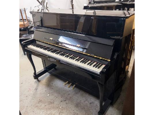 PoulaTo: KARL MULLER UPRIGHT PIANO IN POLISHED EBONY