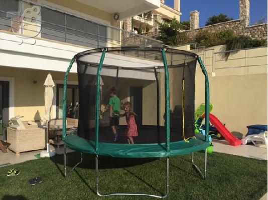 Τραμπολίνο 3m με δίχτυ ασφαλείας & G3 System & Σκάλα...