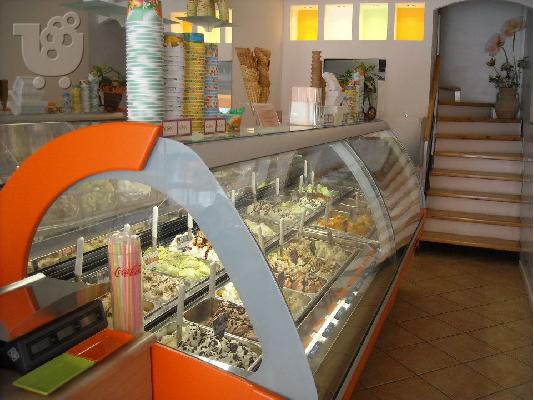 PoulaTo: Πωλείται επιχείρηση Gelateria στο παραλιακό του βαθιού στο παμέρφο νησί της Σάμου