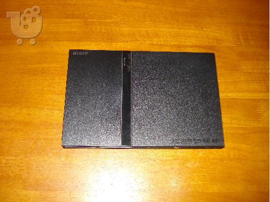 Πωλείται μεταχειρισμενο Playstation 2 με τρια παιχνιδια και τιμονιερα...