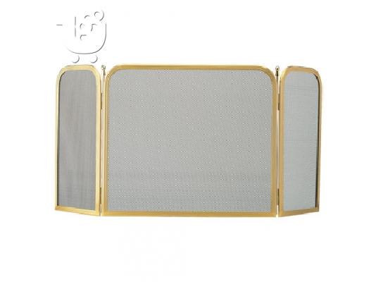 PoulaTo: Fireplace accessories σετ τζακιου παραβαν πυριμαχα κρυσταλλα ειδη αξεσουαρ ποικιλια 500 τεμαχιων ορειχαλκινα χαλυβδινα