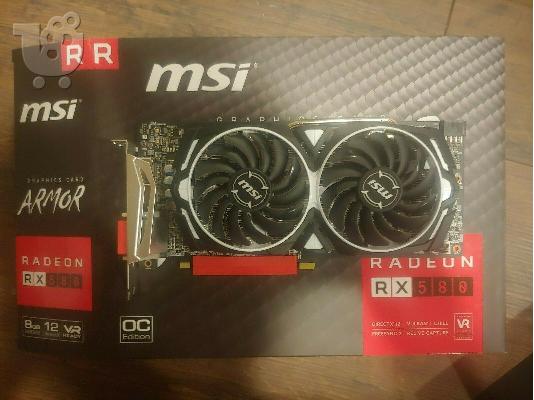 PoulaTo: Κάρτα γραφικών MSI Radeon RX 580 8GB GDDR5