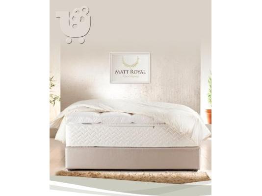 Κρεβατι με στρώμα της MATT ROYAL.