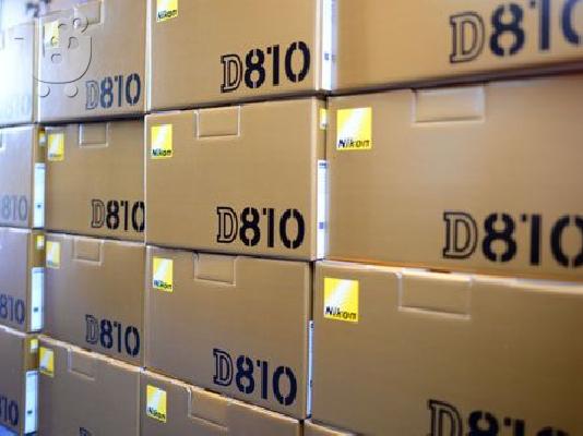 PoulaTo: Nikon D810 DSLR (Body Only)