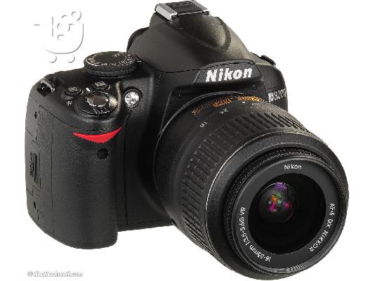 ΠΩΛΕΙΤΑΙ NIKON D3000 + ΦΑΚΟ 18-55 + ΤΣΑΝΤΑ
