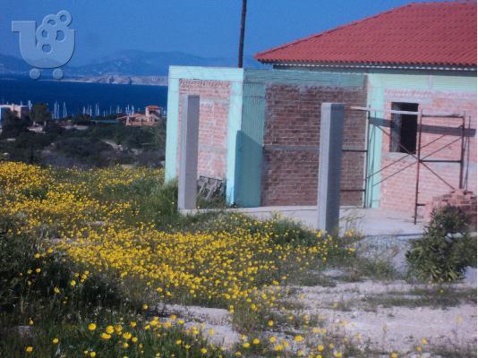 Αίγινα Άγιοι πωλείται ημιτελής κατοικία