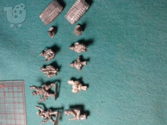 PoulaTo: 1/72 10 ΓΕΡΜΑΝΟΙ + 2 GOLIATH ΜΕΤΑΛΛΙΚΟΙ