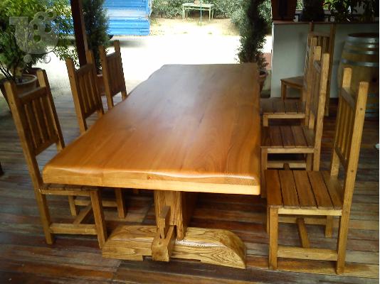 μοναστηριακα τραπεζια μασιφ 6978411560