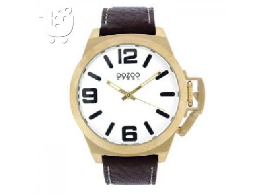 PoulaTo: OOZOO STEEL XXL Brown Strap