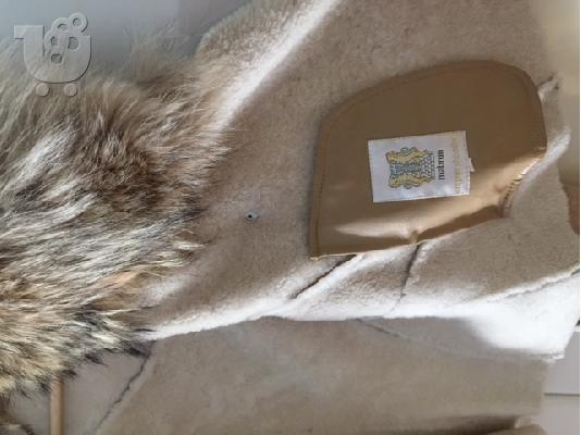 sheep skin πανωφόρι