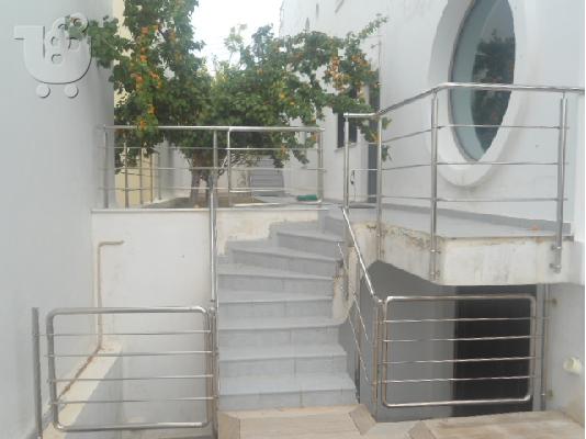 Καγκελο inox σκαλας για κηπο,πισινα,εισοδους