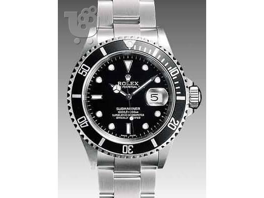 PoulaTo: ROLEX SUBMARINER BLACK ΕΥΚΑΙΡΙΑ!!!!