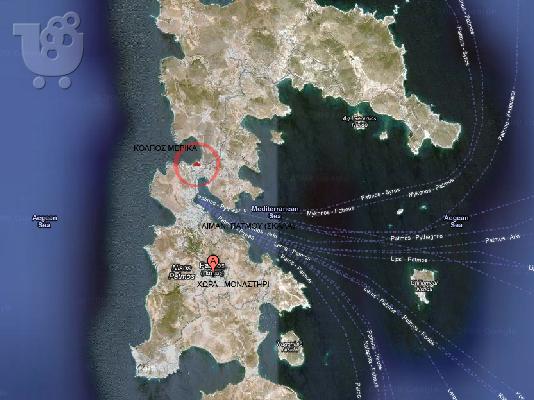 8 στρεματα στη Πατμο διπλα στη θαλασσα