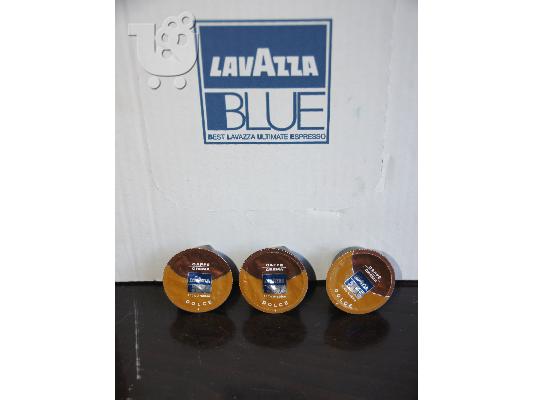PoulaTo: Κουτί με αμπούλες καφέ Lavazza Blue Caffe Crema