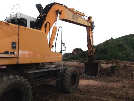  ΠΩΛΕΙΤΑΙ :  Λαστιχοφόρος εκσκαφέας, Liebherr A 904 Litronic,