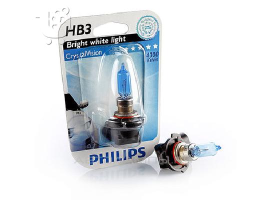 PoulaTo: Λάμπες Philips Crystal Vision HB3 4300K 65W Κωδικός 9005CVB1