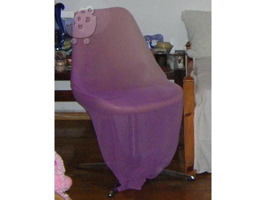 PoulaTo: καρεκλα περιστρεφομενη απο δερματινη