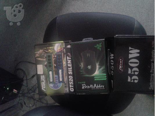PoulaTo: ΠΩΛΟΥΝΤΑΙ ASUS GT520 , PSU 550 WATT , 3GB RAM DDR3 1333MHZ, RAZER DEATHADDER