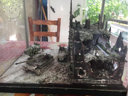 1/72 ΔΙΟΡΑΜΑ ΜΕ ΒΙΤΡΙΝΑ ΣΤΑΛΙΝΓΚΡΑΝΤ